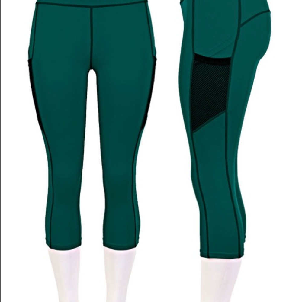 Pop fit crop 2x with pockets popfit